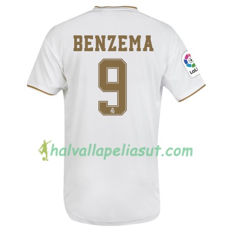 Jalkapallo Pelipaidat Real Madrid Karim Benzema 9 Kotipaita 2019-2020 Lyhythihainen